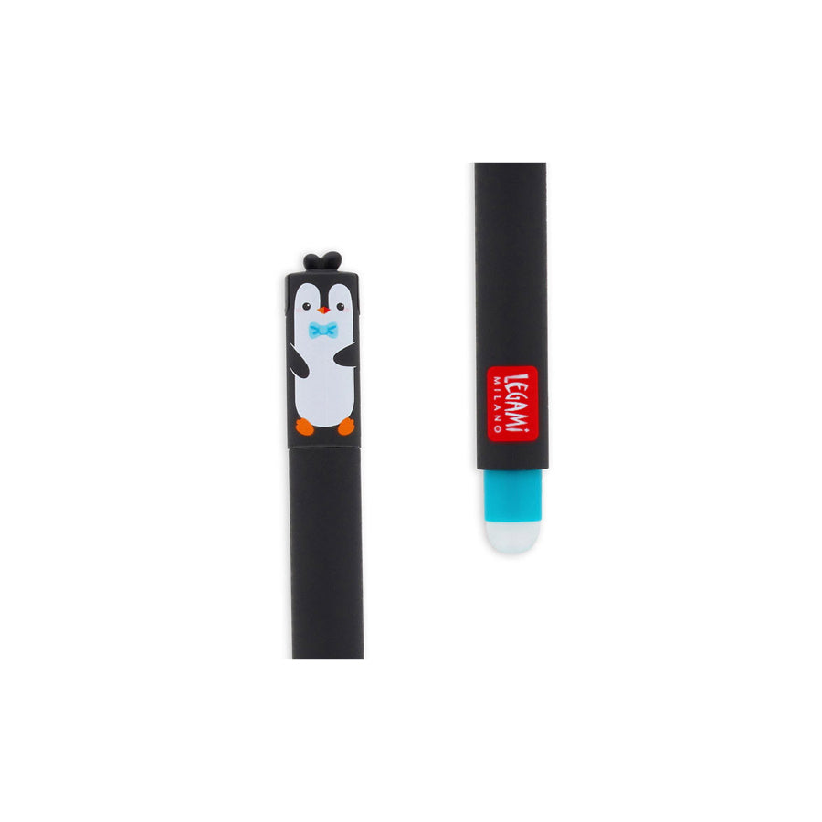 Stylo gel effaçable - Penguin - Erasable Pen