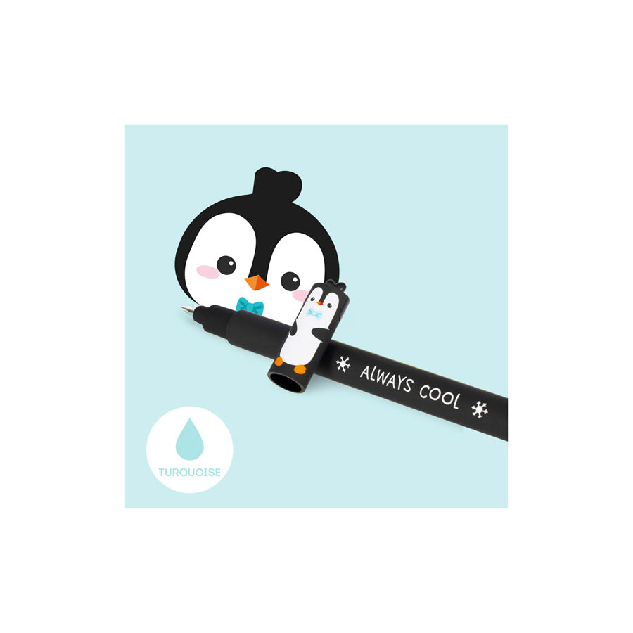 Stylo gel effaçable - Penguin - Erasable Pen